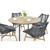 Valgomojo komplektas ALMERA DINING Juoda